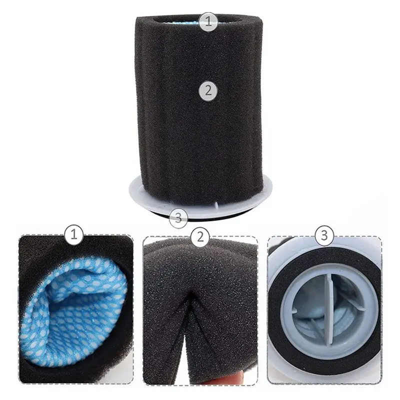 A84X-4Set Pre-Filter For Eureka Z0801 VM1704 V1 P3-Lady P81 P5 Pro BP21620A,Reusable &Washable Vertical Vacuum Cleaner