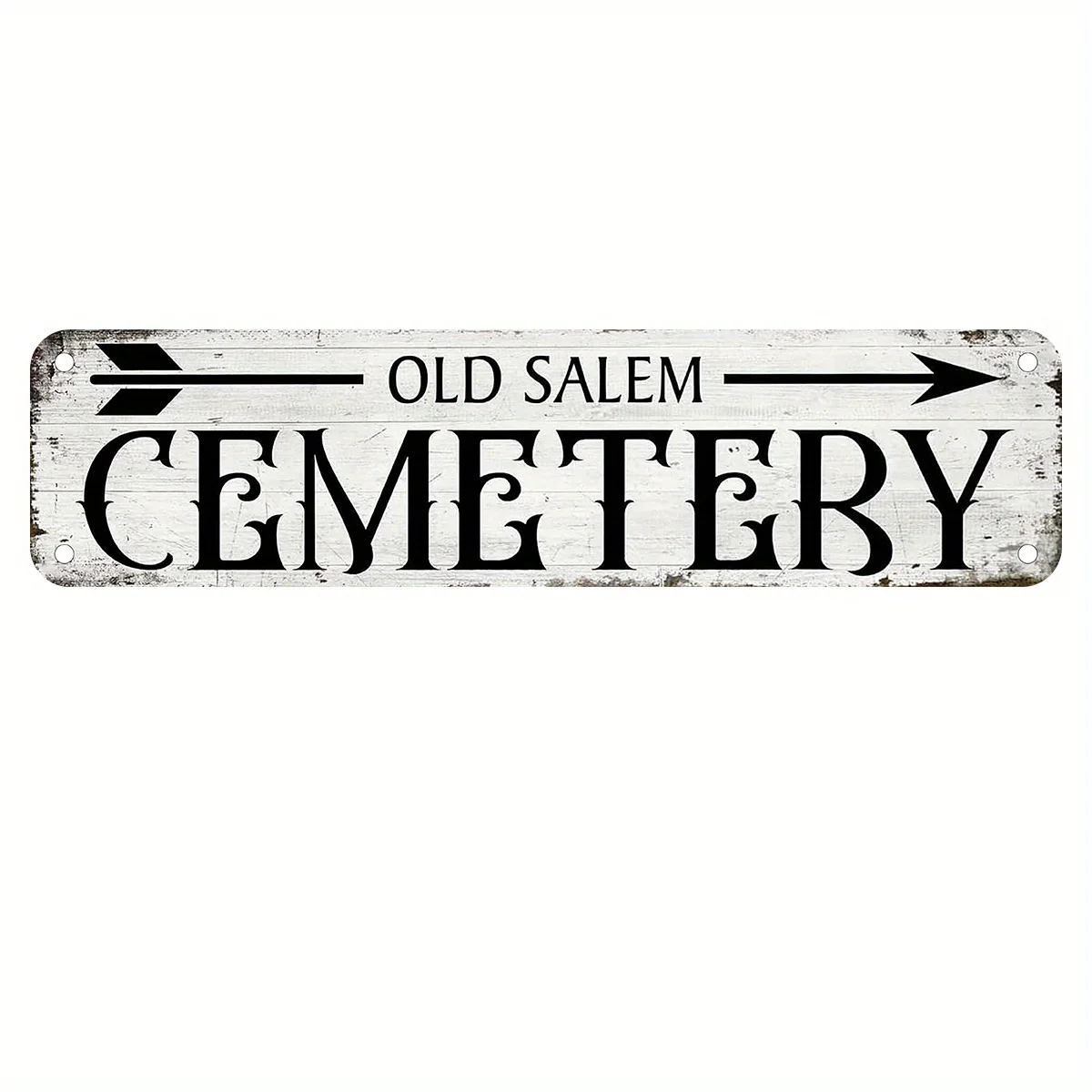 Vintage Metal Wall Art Sign - 