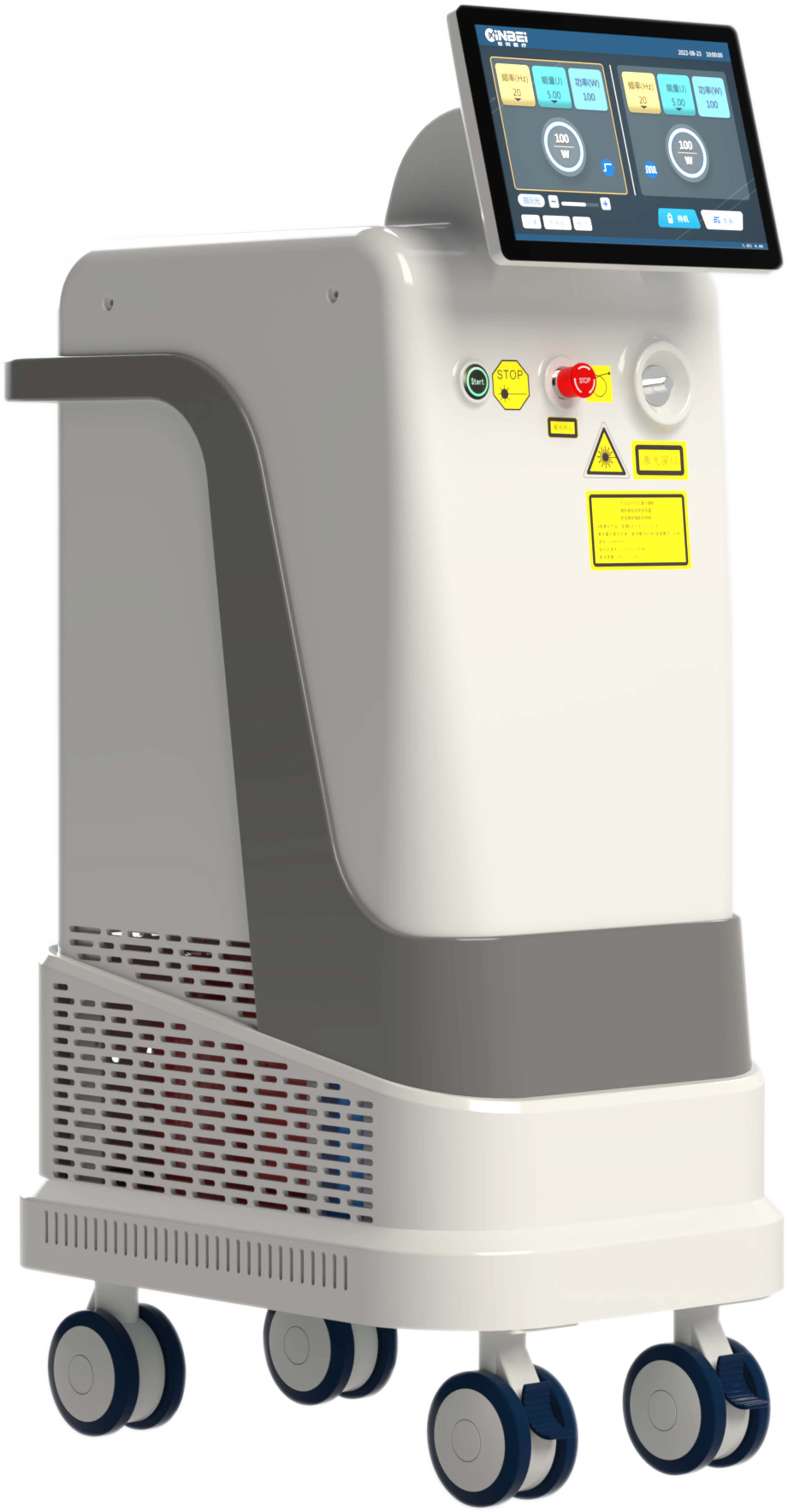 Wuji Star Series 1940nm Super Pulsed Thulium Fiber Laser System High Power QCW Hybrid Wave Urology Prostate Surgery Lithotripsy