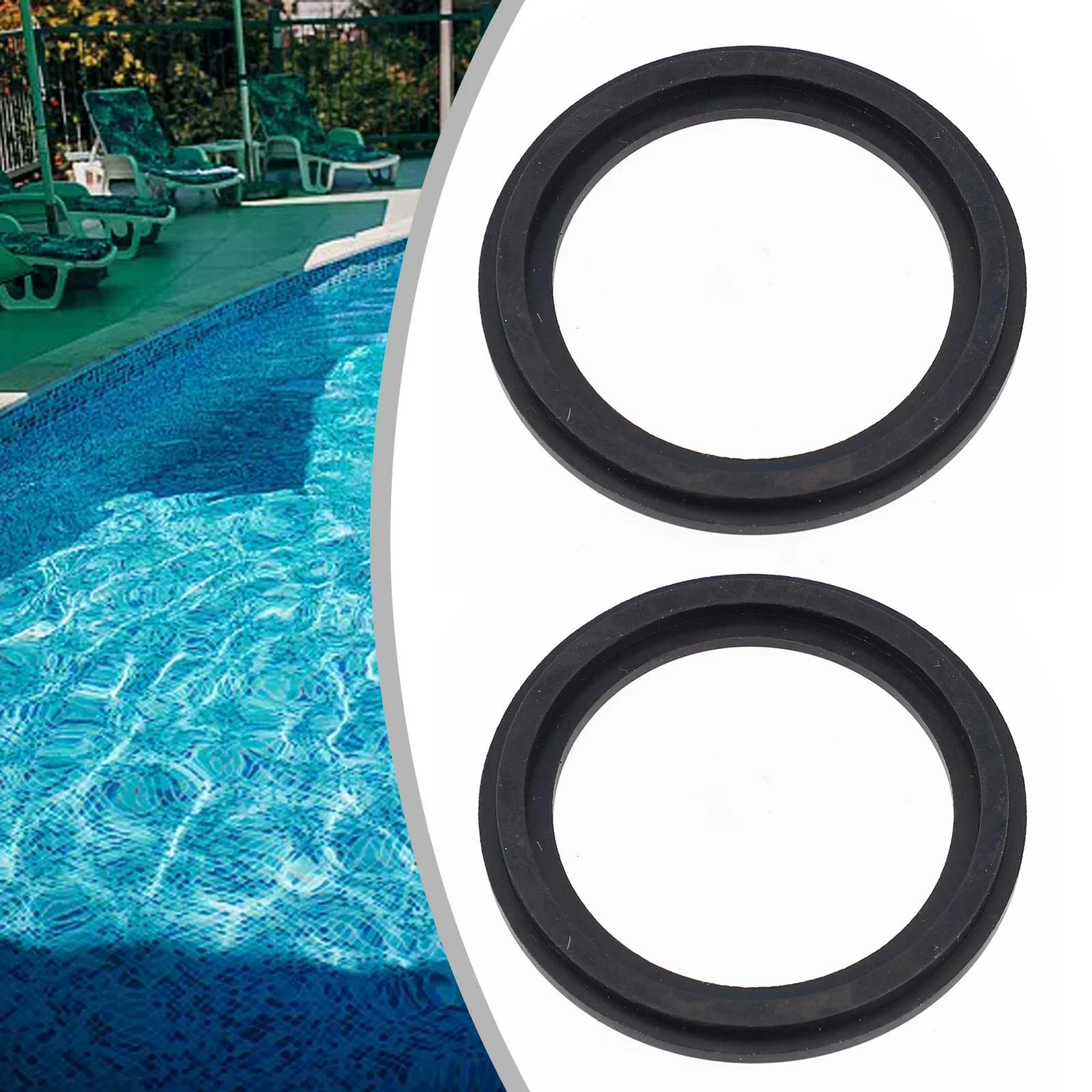 2pcs For Intex 10745 For P6029 Replacement Part For Swimming Pool Step Washer Rubber Washer Accessories