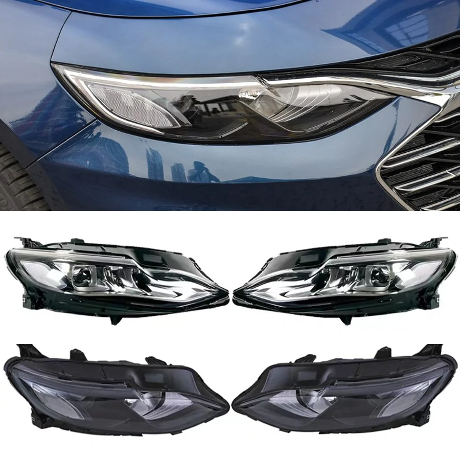 

1Pc Front Head Light Headlight Headlamp For Chevrolet Malibu XL 2019-2022 Front Light Lamp Assembly Halogen/Xenon Accessories