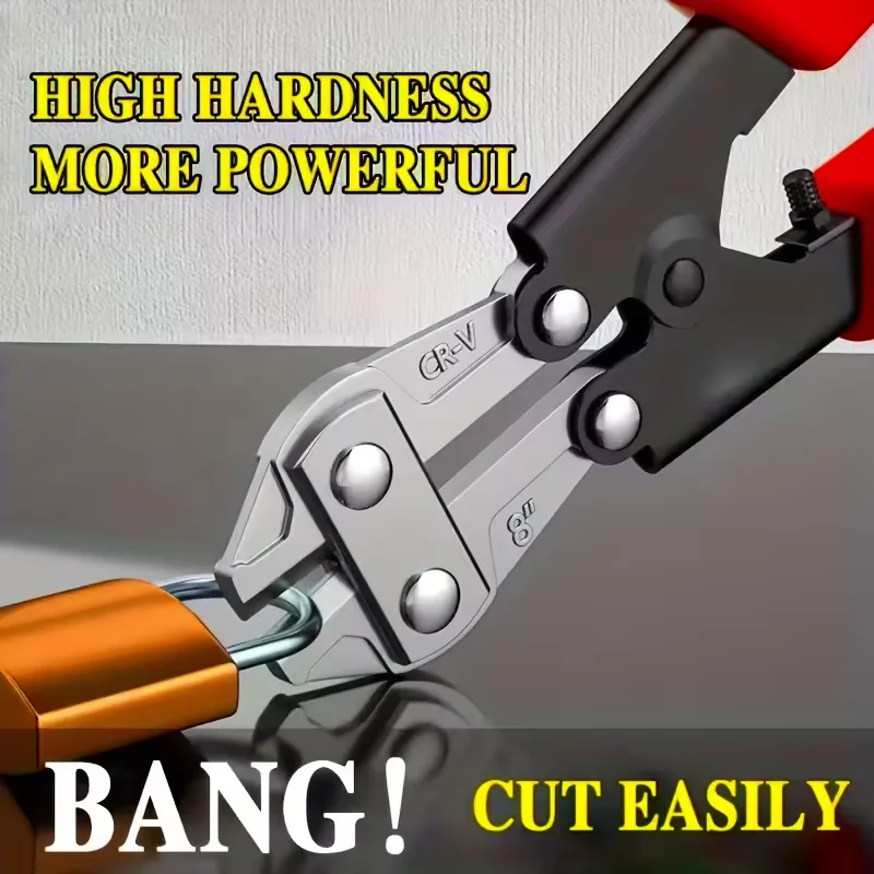 Wire Breaker Scissors Steel Bar Cutting Pliers Multi-functional Labor-saving MINI Wire Shears Vigorously Cutting Wire Pliers image 2