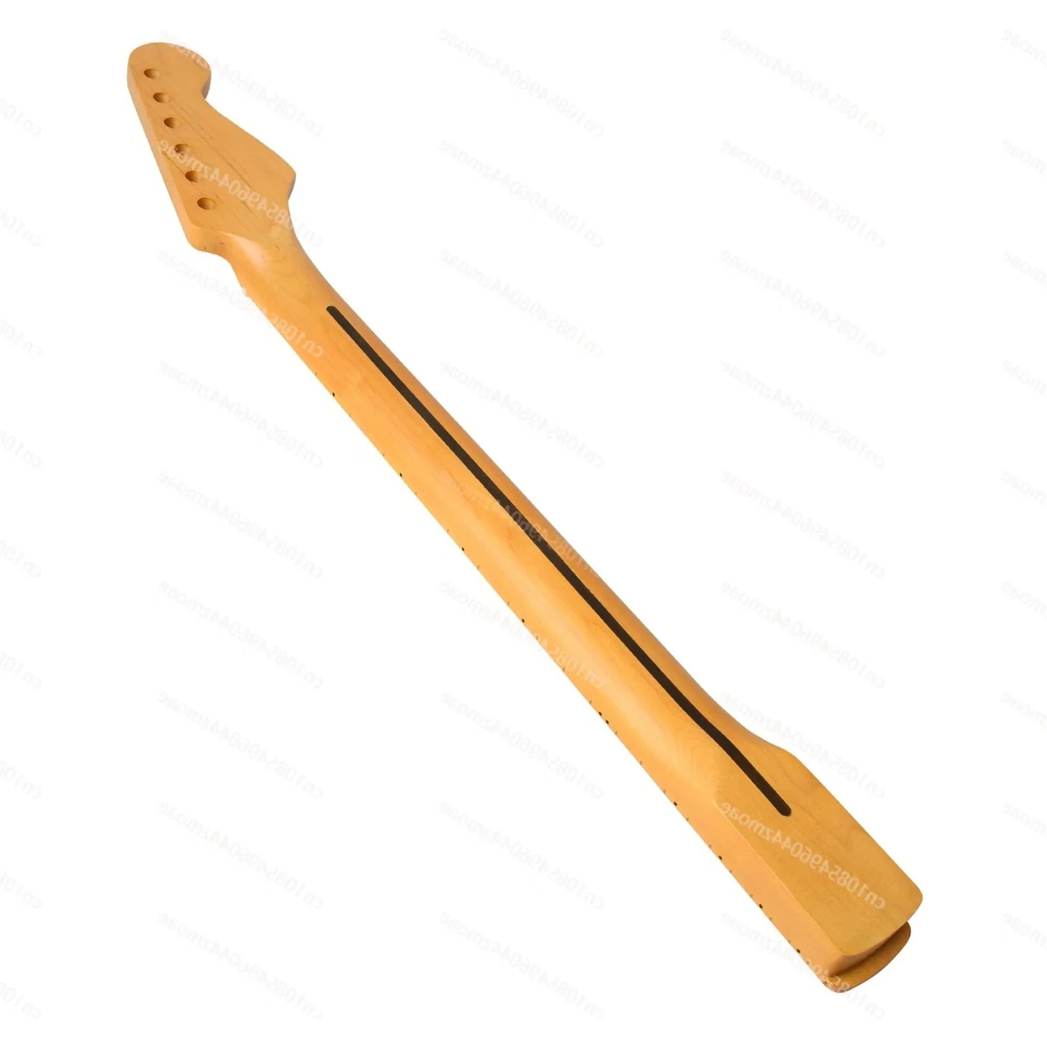

Matte yellow 22-fret electric guitar neck, Canadian maple handle ST midline [mahogany tube + beef bone pillow]