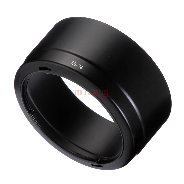 ES-78 ES78 Bayonet Mount Lens Hood cover 72mm For Canon EF 50mm f1.2L USM camera