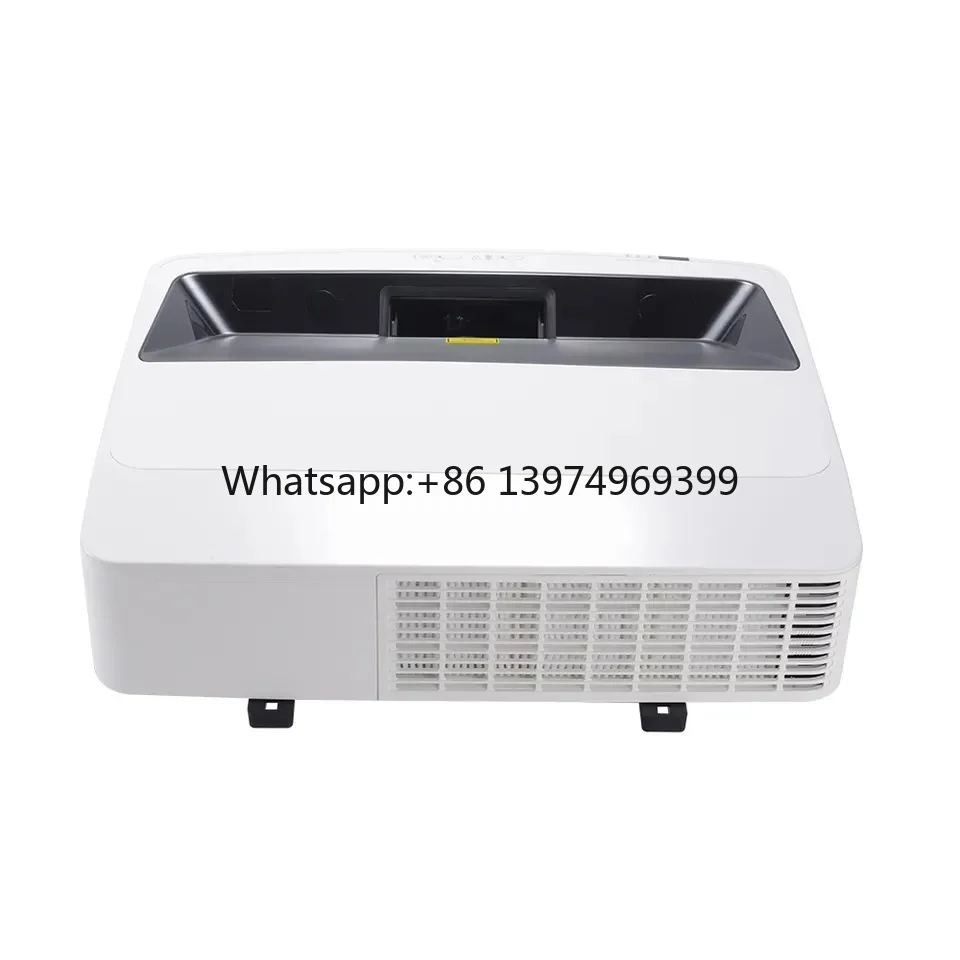 Ultra Short Throw Laser Projector 5500 ANSI Lumens  Built-In 5,000,000:1 Contrast Ratio for Home Cinema