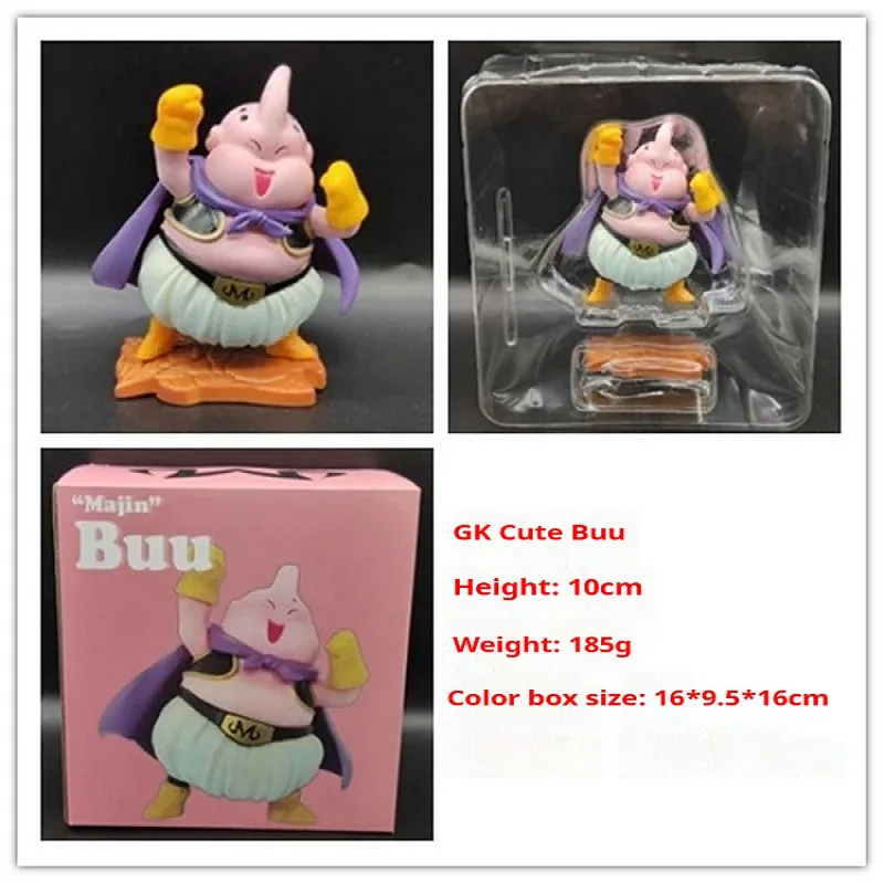 

Аниме Dragon Ball Z Рисунок Buu Lovely Fat Biscuit Boo ПВХ Фигурка Игрушка Dbz Goku Vegeta Super Saiyan Fighting Buu Модель Куклы Подарки