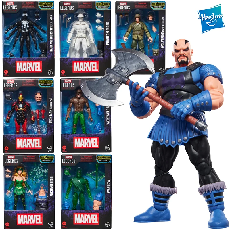 

2025 Style Hasbro Marvel Legends Series Buildafigure Executioner A Set of Eight Styles Action Figure Model Gift Toy Collectibles