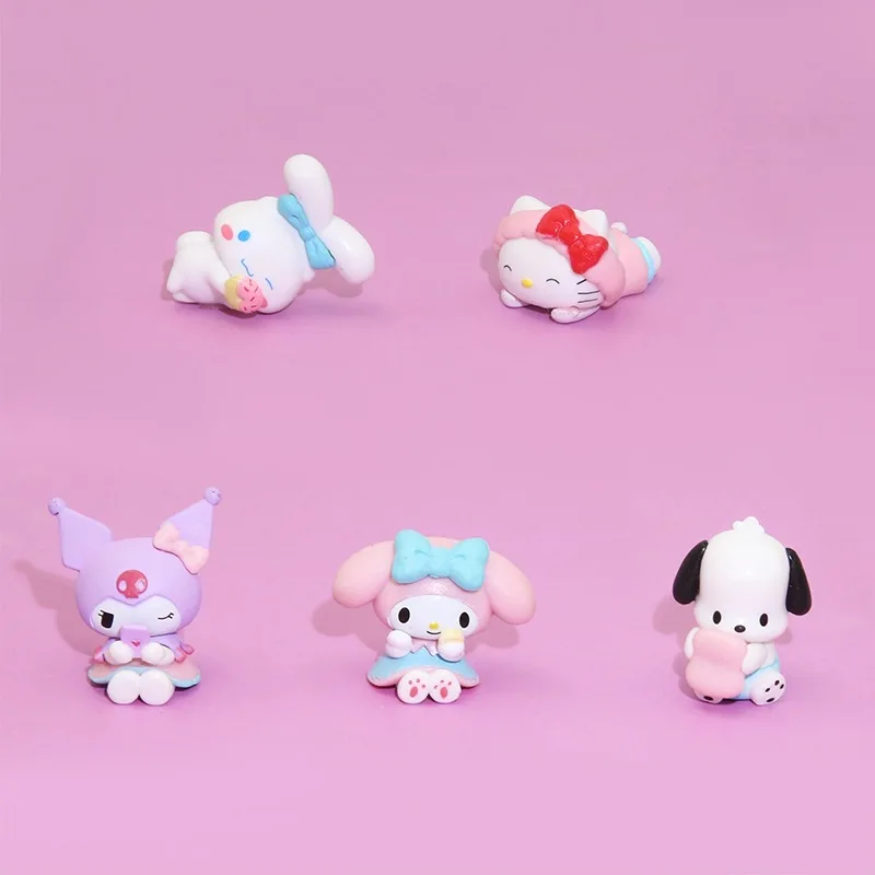

5Pcs Set Sanrio Parcha Dog Yugui Dog Meileti High quality Keyboard Accessories Pendant Big Ears Dog Pendant Anime Pendant