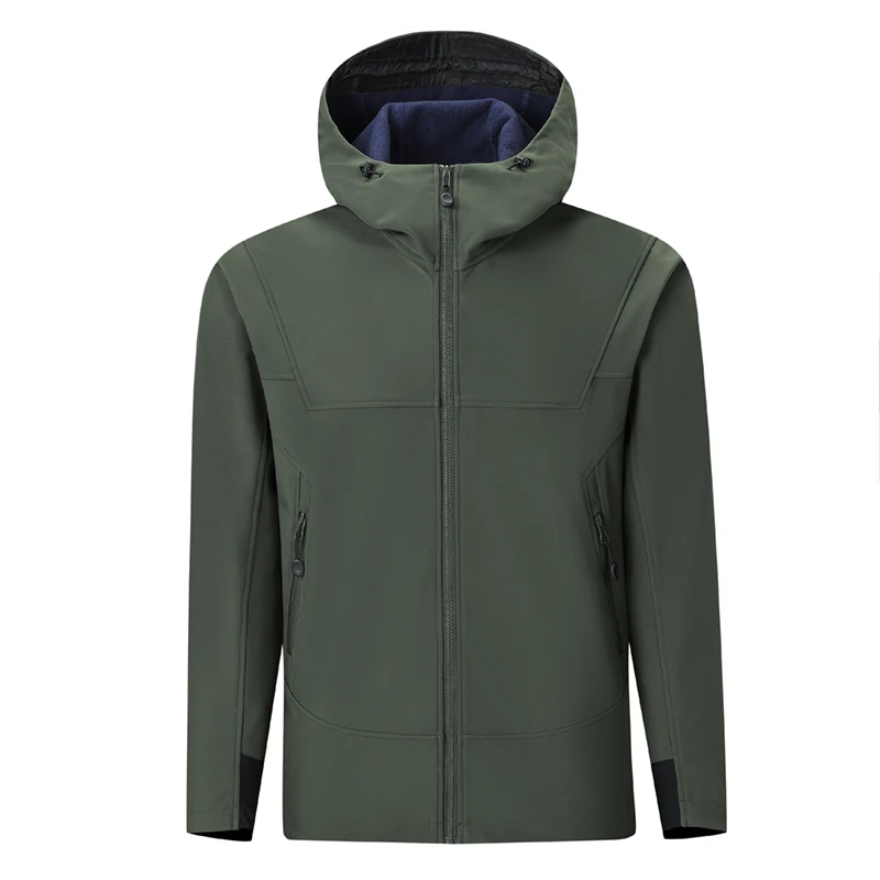 2024 neue männer Casual Punching Jacke Frühling Und Herbst Taktische Bergsteigen Kleidung Winddicht Wasserdichte Soft Shell Jacke