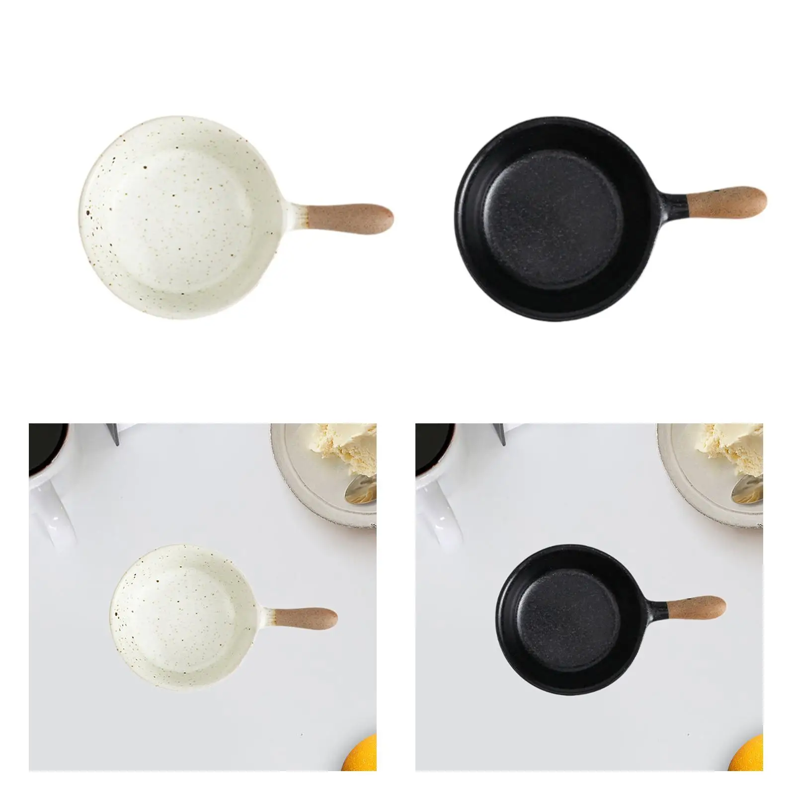 Ceramic Sauce Dish Lightweight Easy to Clean Multifunction with Handle Seasoning Dish for Sushi Bar Restaurant Home Use Hotel