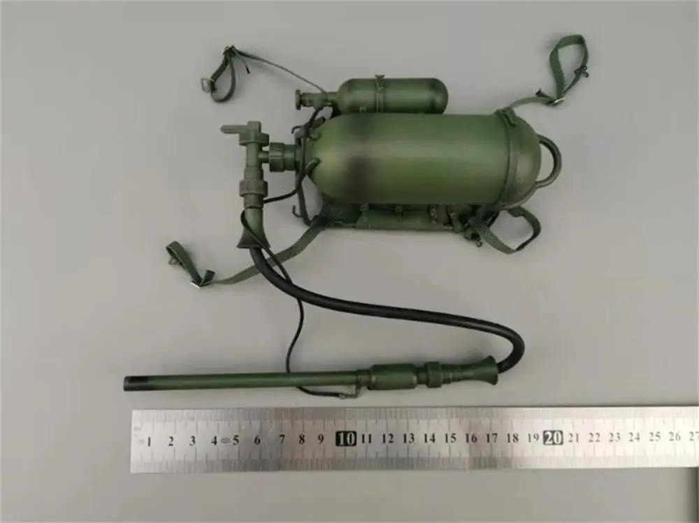 In Stock For Sale ZYTOYS Battle War Weapon Flamethrower PVC Material About 20CM Can't Be Fired PVC Material For Action Figures