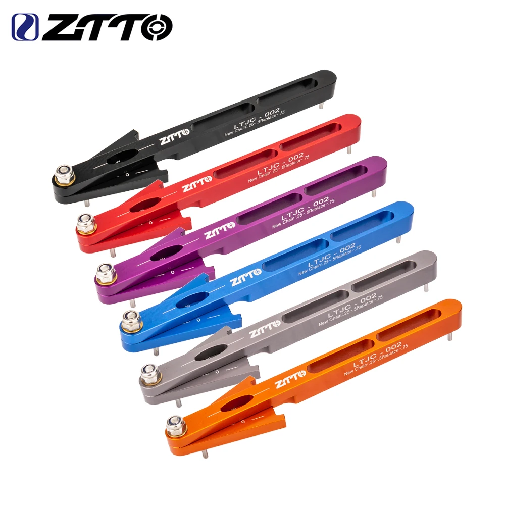 ZTTO MTB Bicycle Chain Checker Chain Wear Indicator Tool Kits Multi-Functional Chains Gauge Measurement For Mountain Road Bike