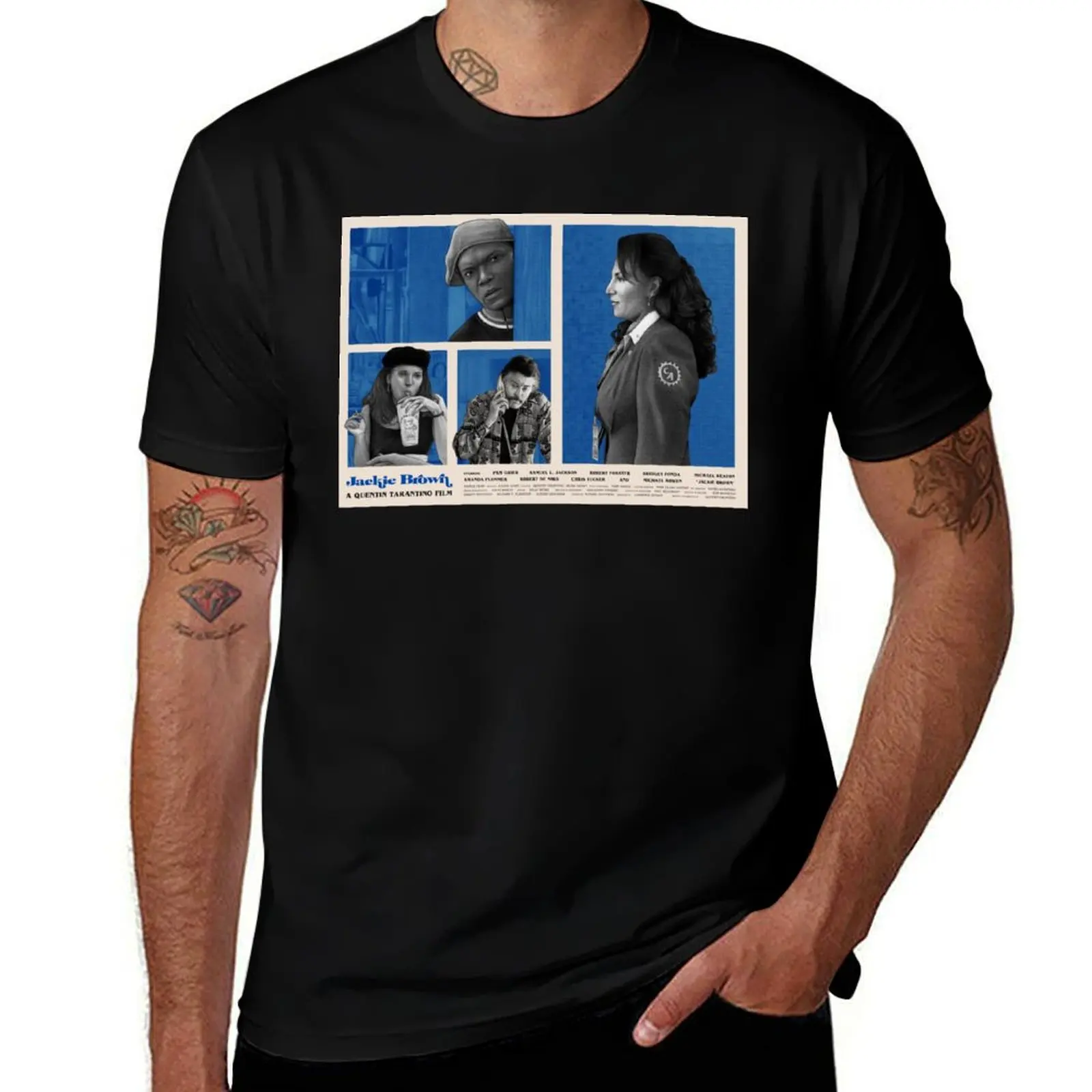 

Jackie Brown Movie Poster Design T-Shirt graphic t shirts boys animal print shirts graphic anime mens big and tall t shirts