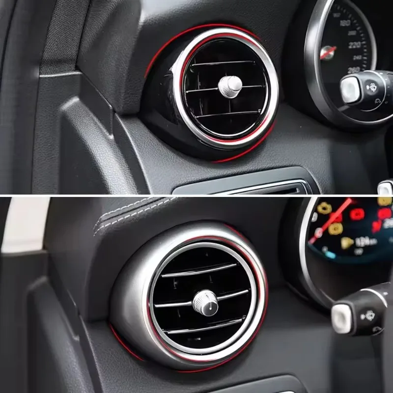 Car Front Air Conditioner Vent Grille Outlet Trim Cover For Mercedes W205 W253 For Benz C GLC Class C180 C200 GLCC260 GLC300 - view 5