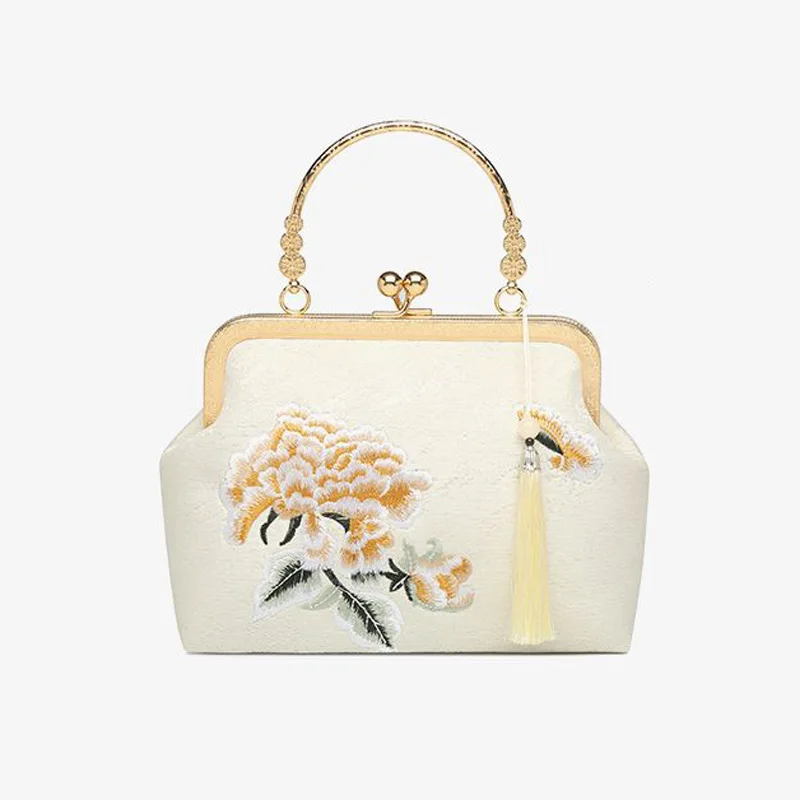 

НОВАЯ винтажная сумка с вышивкой, сумки для свадьбы, дня рождения, матери, женщины, подарочная сумка учителя, женская сумка через плечо с цепочкой