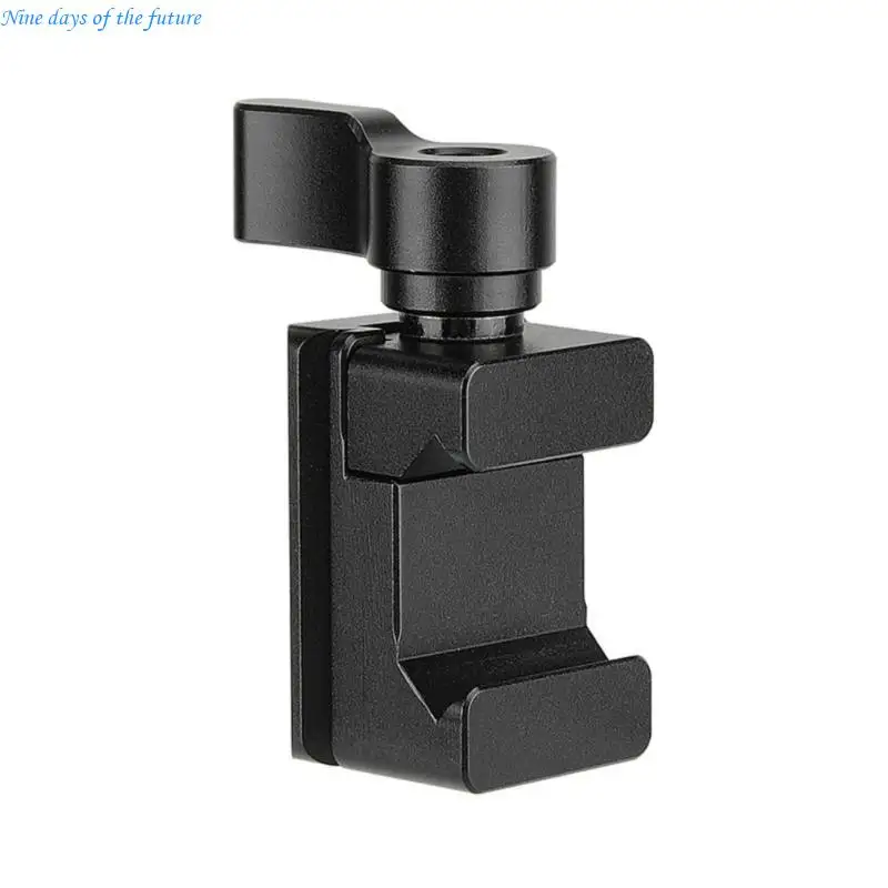 Aluminum Alloy Quick Lock Tube Clamp Standard Mount Adapter for Easy Accessory Integration in Photography Setsup E65A