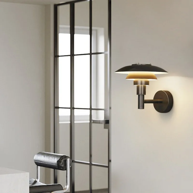 

Nordic Style Designer LED Wall Light for Bedroom Creative Waterproof Wall Lamp Indoor Outdoor LED Wall Light Lighting Fixture