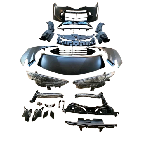 

For Previa 2006-2016 Conversion to 2018 Estima Body Kit Pp Material Car Bumpers for to Yo Ta Previa Estima 2018