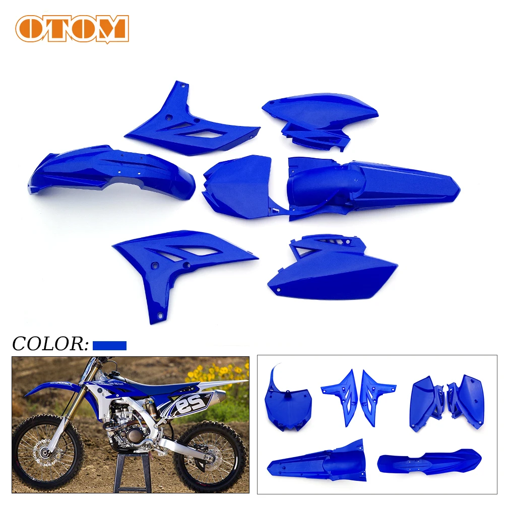 Motorcycle Full Plastic Kit Fender Mudguard Guard Panels Protector Body Fairing Cover Number Plate For YAMAHA YZ250F 2010-2013