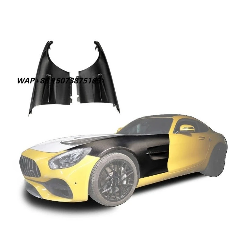 High Quality Custom Modified Dry Carbon Fiber Fenders & Spoiler Trim New Condition for GT GTR Style Auto Parts