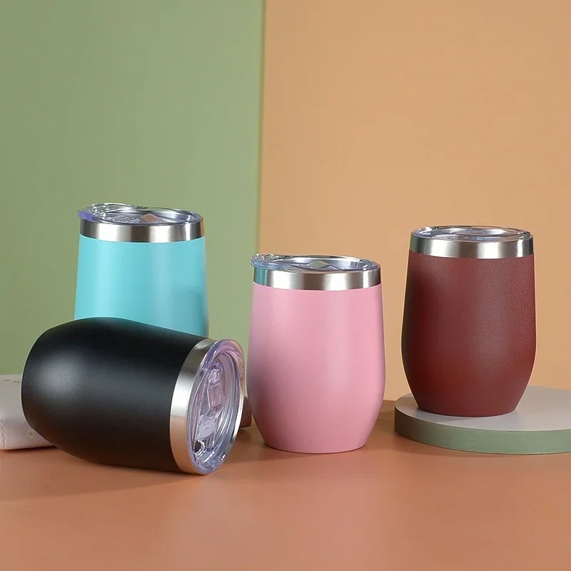 

Egg Shell Cup Stainless Steel Thermos Bottle Portable Coffee Cups Water Bottle Travel Household Office School Tools