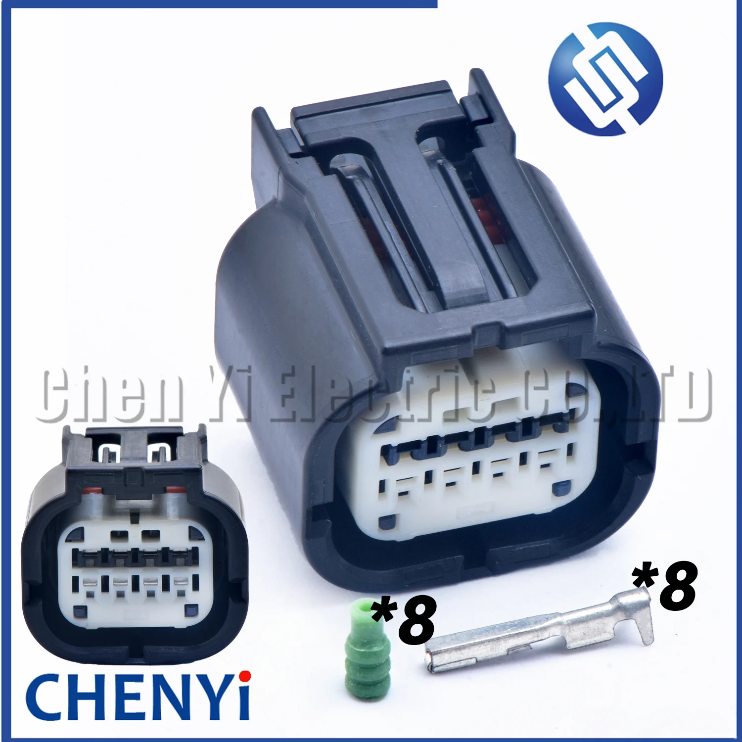 8 Pin Automobile waterproof connector female Sensor wire harness plug 7298-2755-30 7298275530