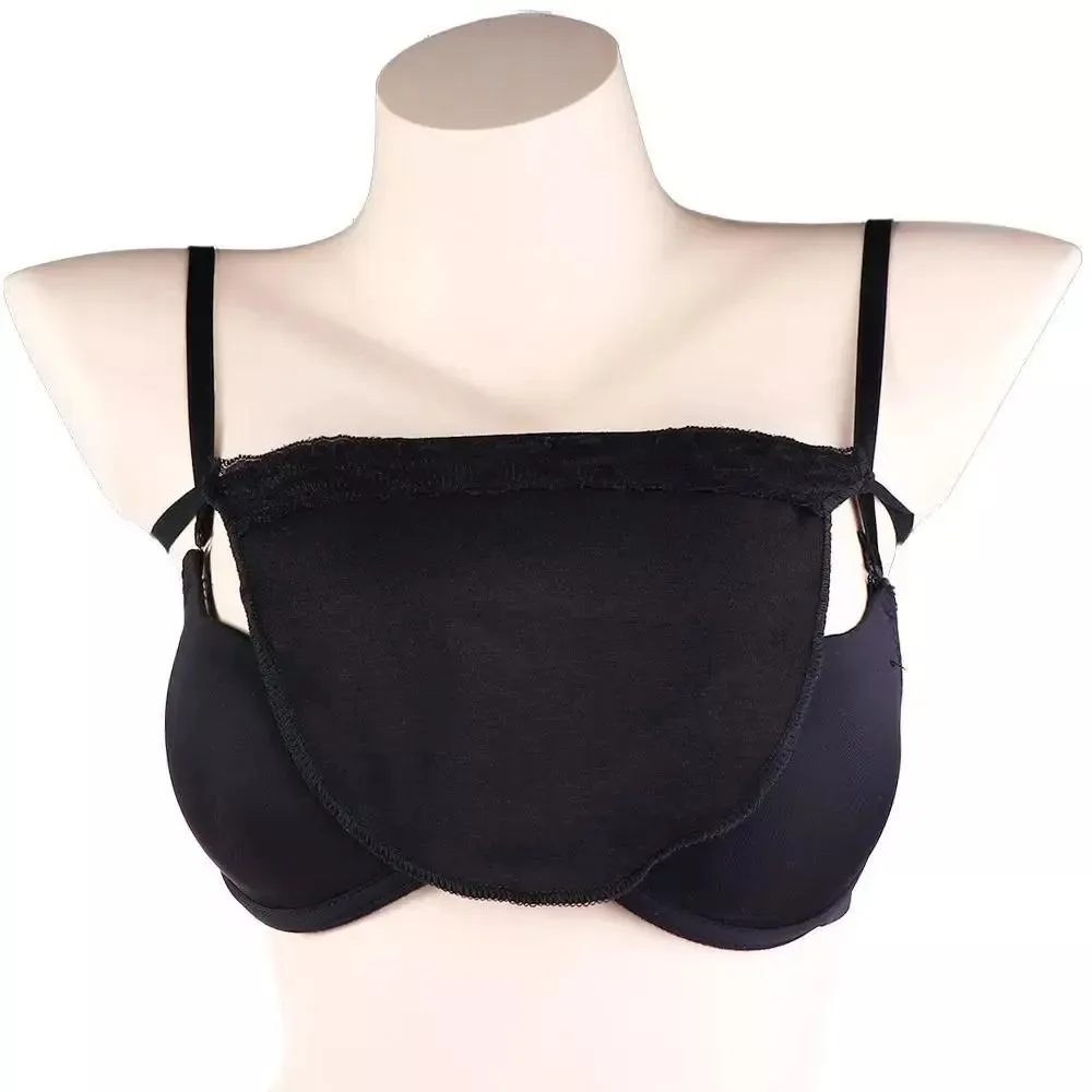 New Strapless Insert Clip on Bralette Breathable High Elasticity Strapless Insert Polyester Anti-gloss Wrapped Chest