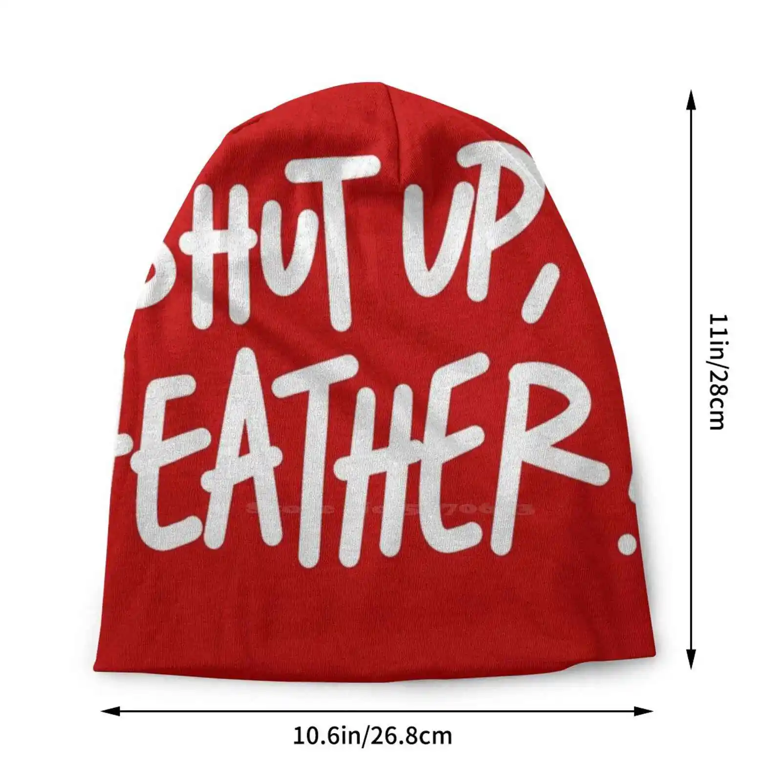 Shut Up , Heather! Knitted Hat Warm Beanie Outdoor Caps Heathers The Musical