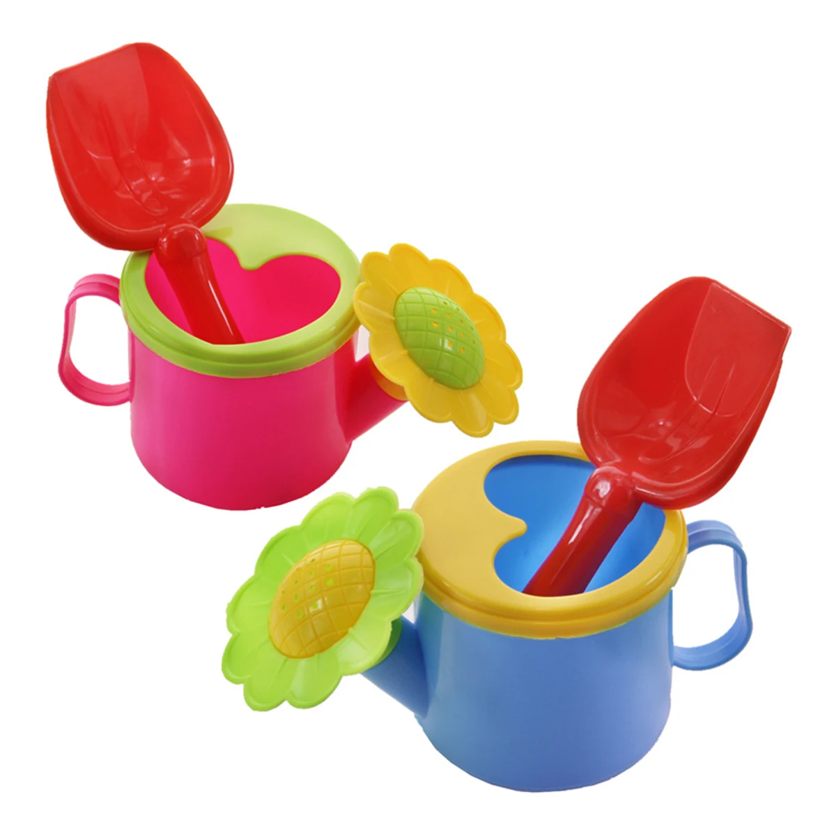 Strandkessel Eimer Set Badespielzeug Baby Wasser Kinder Sand Die Blumen Kinderspielsets