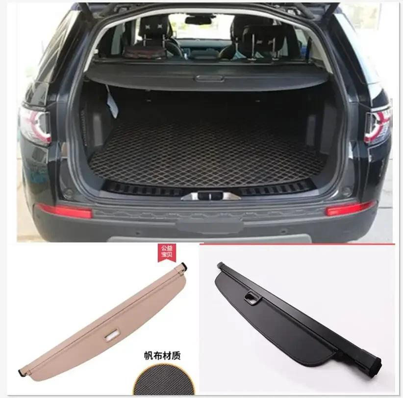 

Auto Rear Trunk Security Shield Cargo Cover For Land Rover Discovery Sport 2015.2016.2017 High Qualit Car Accessories