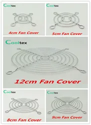100% New Fan Cover Shield Iron Net Protection Net Dust Filter Protective Grille For Dc&ac Fans Cooling