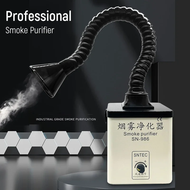 Portable Welding Fume Extractor 220V 110V Welding Smoke Absorber Maintenance Kit for Soldering Station