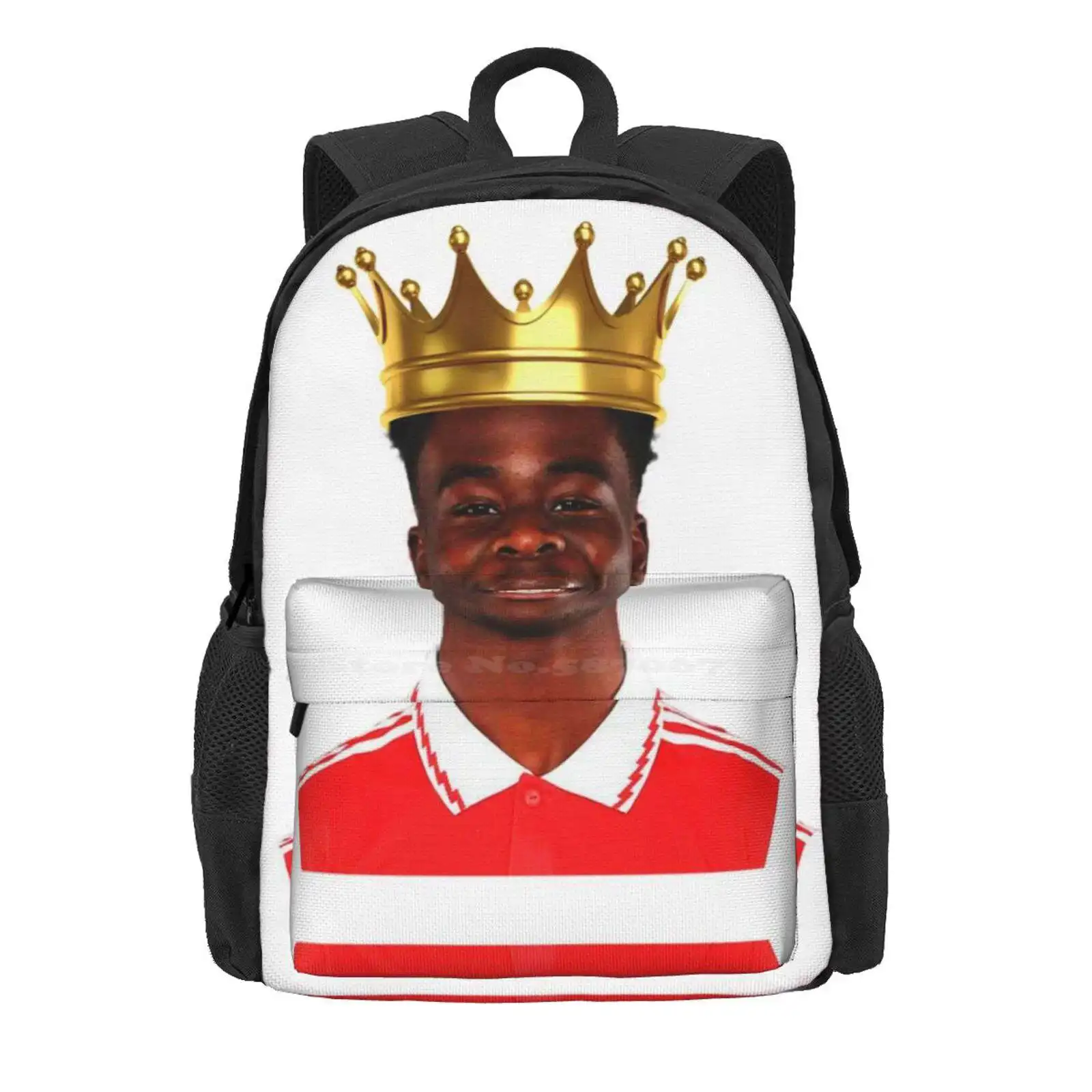 King Bukayo Saka Hot Sale Schoolbag Backpack Fashion Bags Bukayo Saka Bs7 Afc Hale End Football Soccer Gunners Gooners England