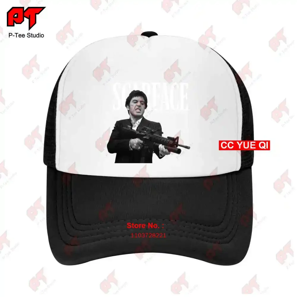 Scarface Shooter Mob Mafia Al Pacino Montana Baseball Caps Truck Cap MNN6