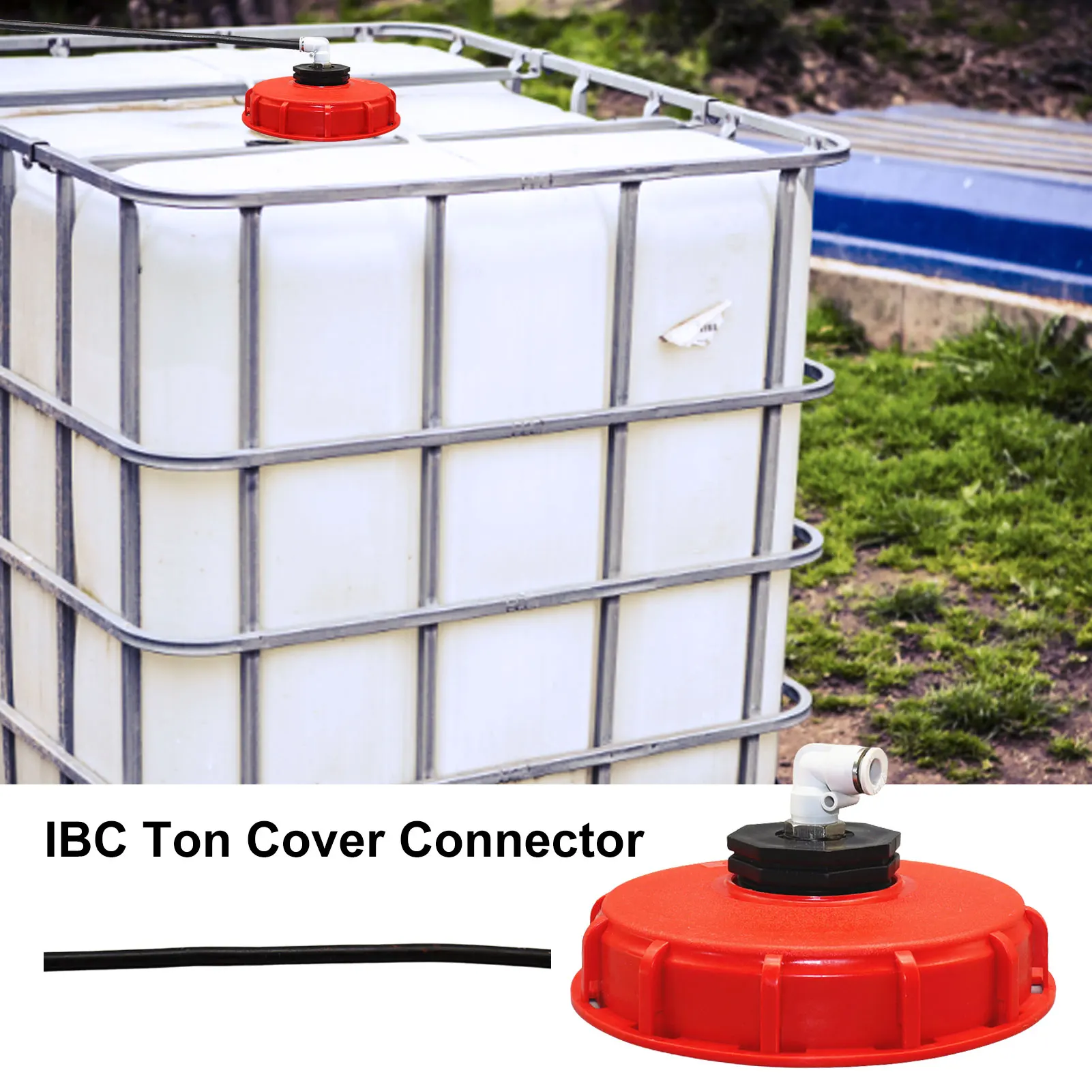 IBC Adapter pojemnika IBC Adapter złącza zbiornika wody ochronne IBC Tote armatura część zamienna filtra wody zbiornik pokrywy części