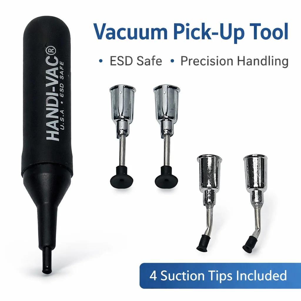 

Антистатический мини-пылесос Handi-VAC, инструмент для захвата SMT SMD IC BGA чипов, для пайки и ремонта, вакуумный пинцет