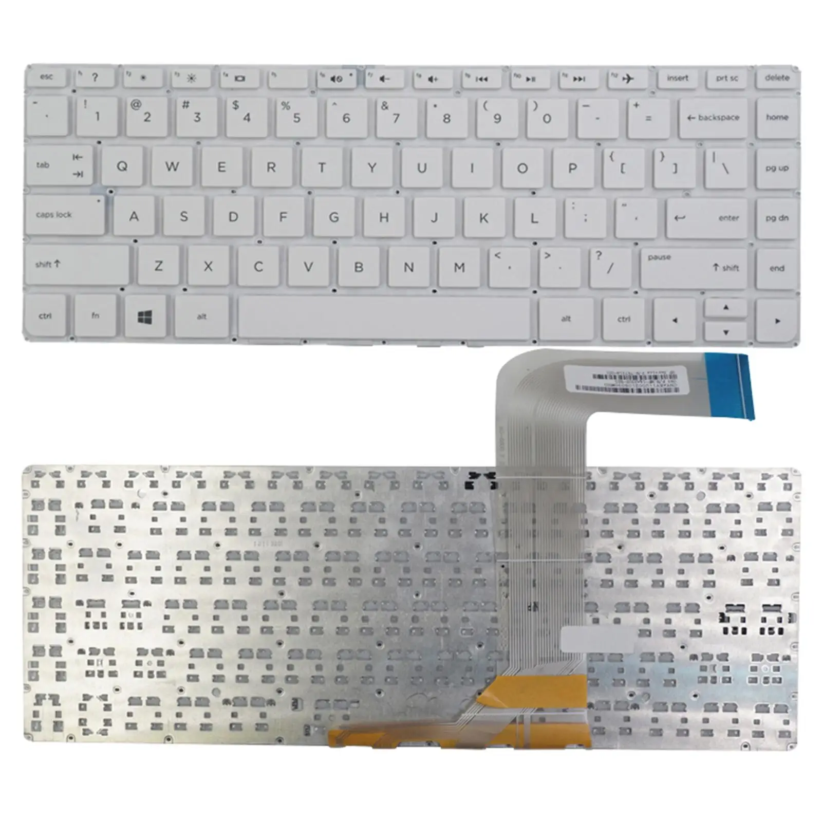 Computer Keyboard, Ergonomics Gaming Keypad Replacement Accessory for 14-v062us 14-v063us 14-v124ca 14-v134ca