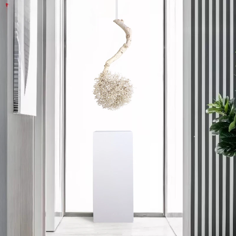 Horn Tree Entrance Decoration Creative Soft Ornaments Hanging Pendant Marble Foundation Furnishings Ornaments