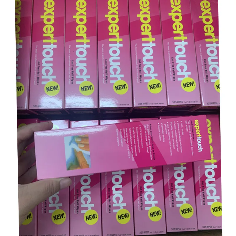 1/2/5/10 Box Professional Cotton Pad Nail Wipe Lint Free Nail Art Gel Polish Remover Cosmetic Cleaning Nail Wiping Cotton