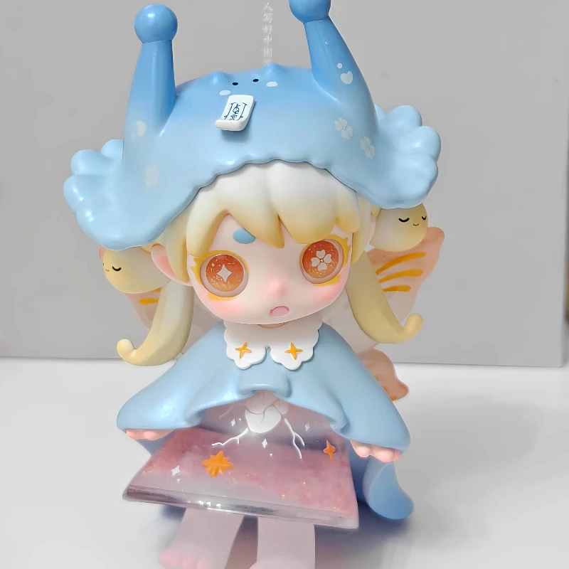 Regalo de cumpleaños para niña, caja ciega de la serie Ghost Keeno de 3. a generación, deseando por brisa marina, colección de adornos de escritorio a la moda