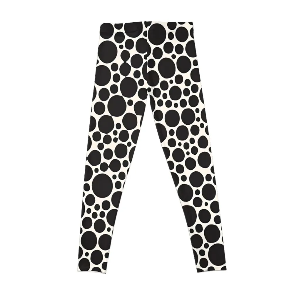 Yayoi Kusama - Polka Dot Black Inspired Leggings leggins push up woman Pants sport Women's tights Womens Leggings