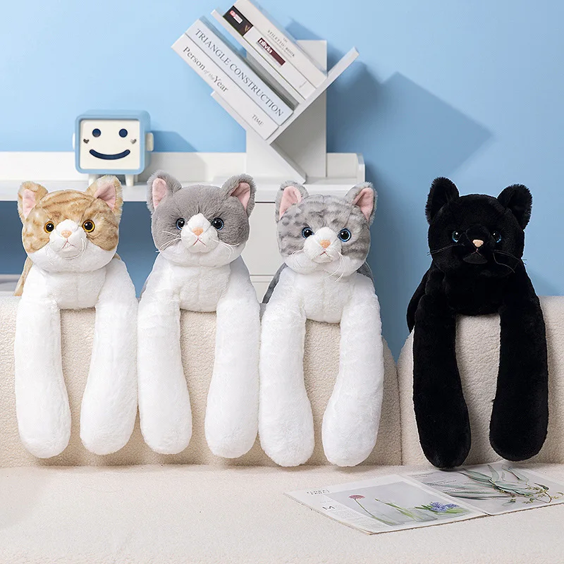 

Милая игрушка Plu, подушка для объятий на длинную ногу, кукла Reatic Kittens, подарочный набор для девочек, кукла, мягкие игрушки, Оригинальная версия в Пекине