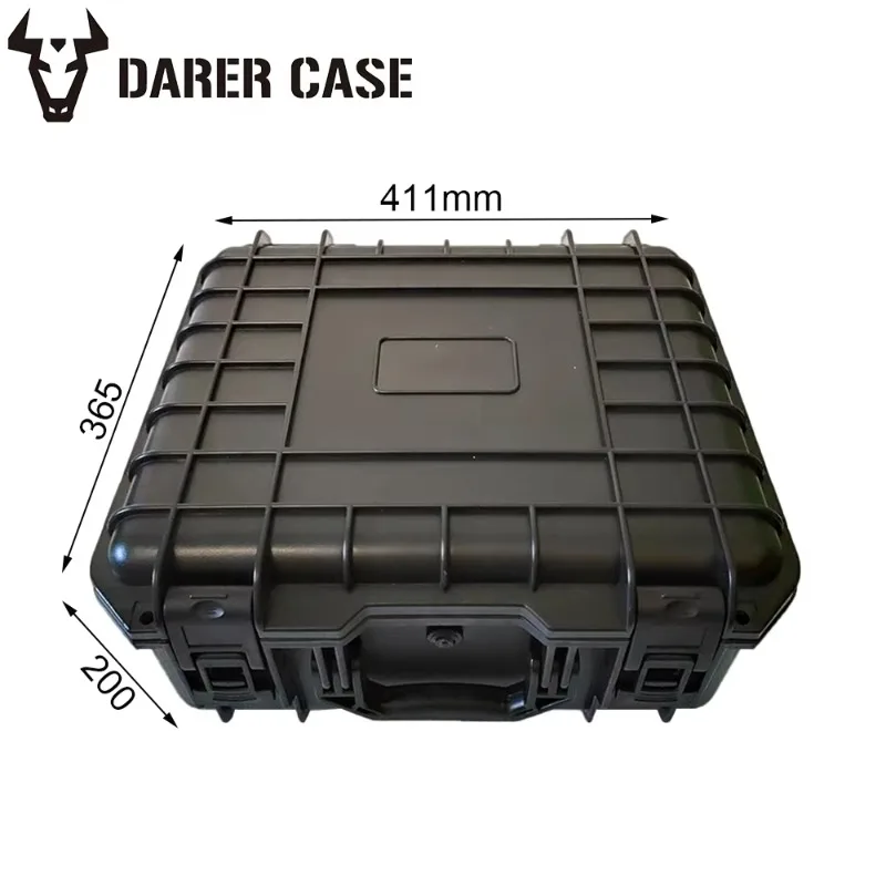 DPC072-1 Mass Supply Solid High-quality Injection Molded Plastic Easy Carrying Shelter Waterproof  case with Standard Foam