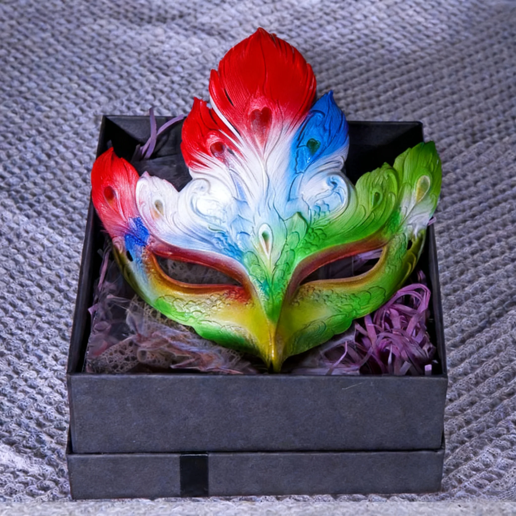 

Китайская традиционная маска из смолы для Хэллоуина, маскарадная маска с подсветкой для Хэллоуина, карнавалов, концертов