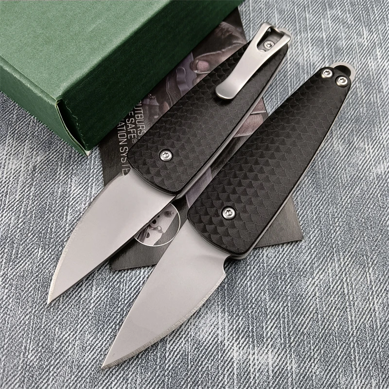 CR 7086 Mini Pokcket Folding Knife 8Cr13Mov Blade Nylon Fiber Handle Camping Hunting Self-defense Tactical Outdoor Tools Knives