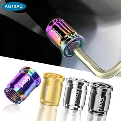 Sport Anti-theft Tire Valve Caps Aluminium Alloy Valve Stem Caps Wheel Tyre Valve Cap Car Accessories for Auto Motorcycles Bikes