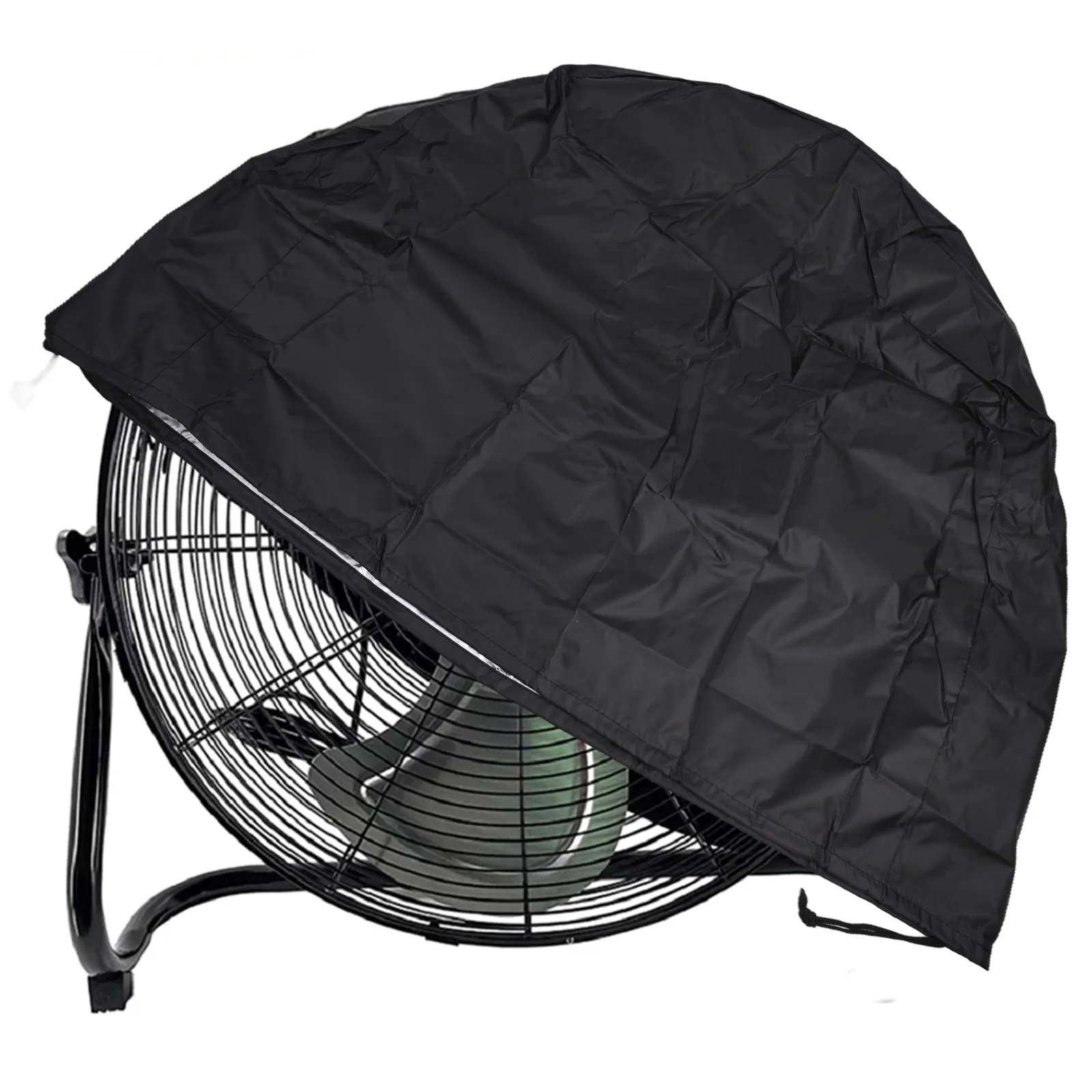 غطاء مروحة مقاوم للغبار، غطاء مروحة كهربائية قابل للطي، أشرطة قابلة للتعديل، غطاء مقاوم للغبار، سهل العناية بسهولة الاستخدام