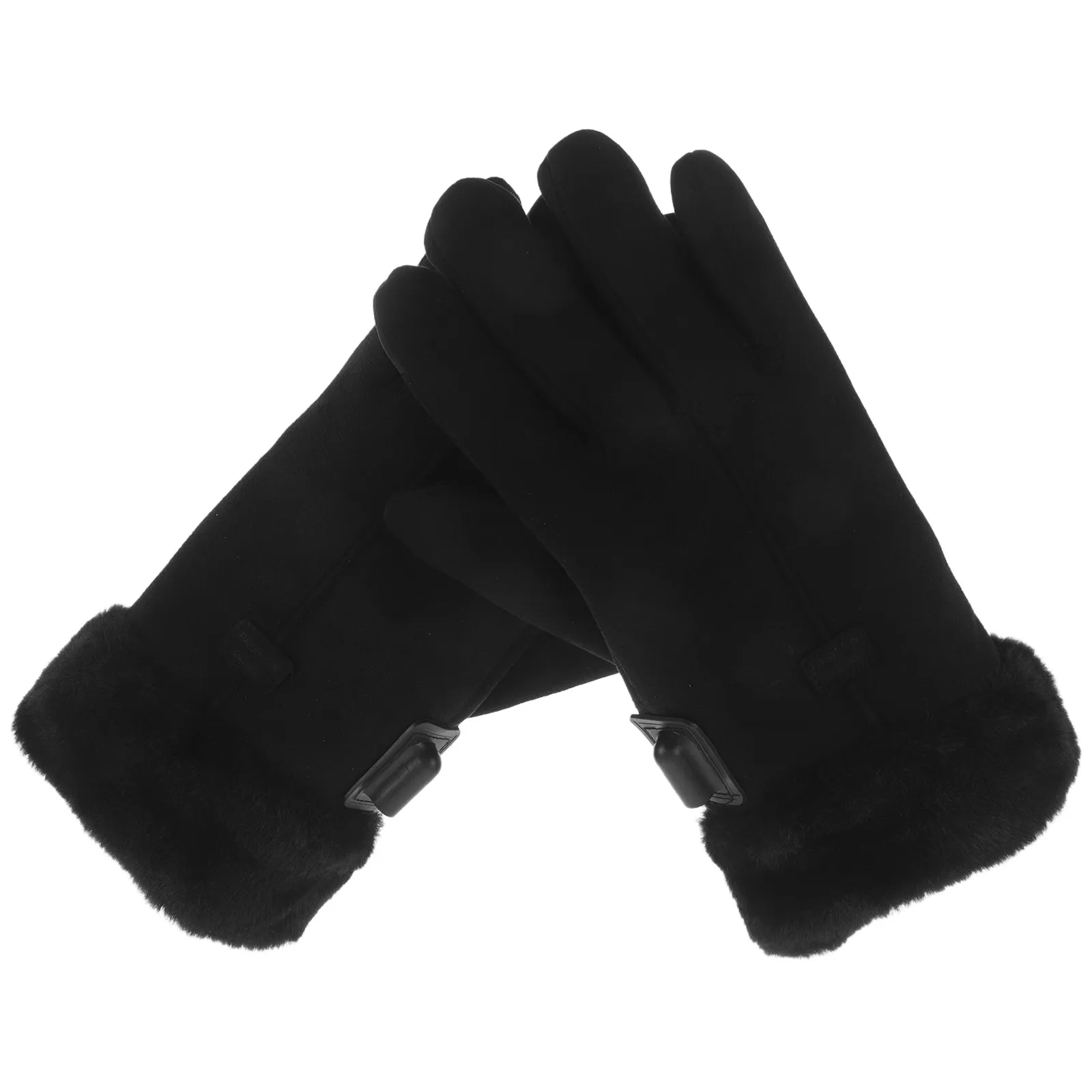 

1Pair Womens Heated Gloves Rechargeable Waterproof Windproof Touchscreen Fingertips Winter Sports Skiing Cycling Hiking Outdoor