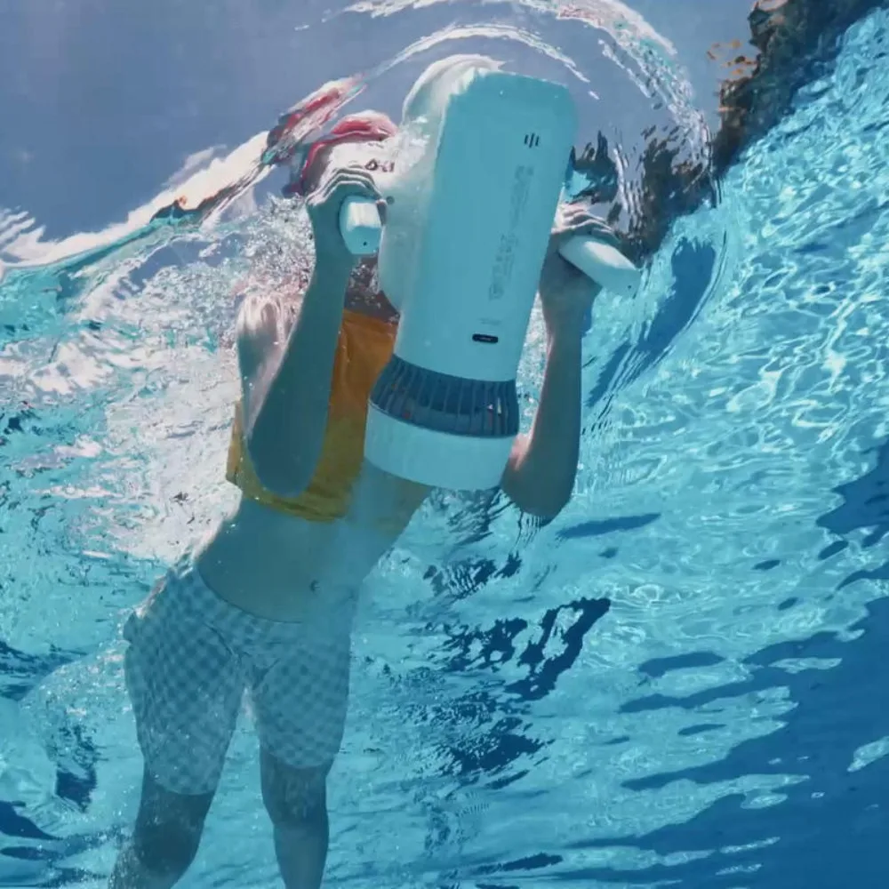 Children's Water Park Booster, Swimming Equipment, Pool Underwater Propulsion Device Lightweight and Compact Electric Propulsion