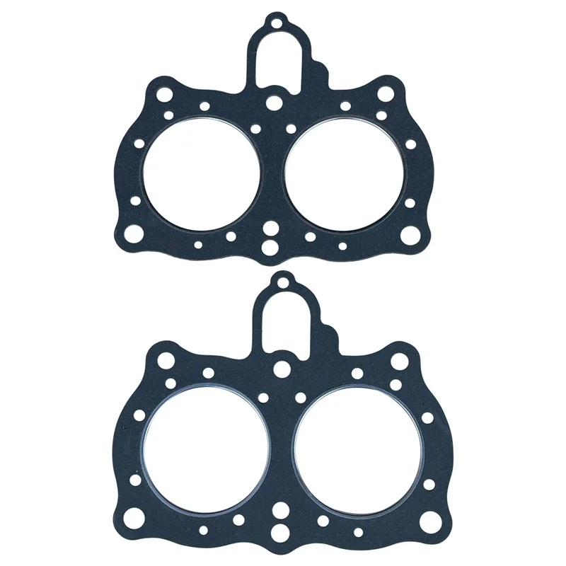 

2PC Motorcycle Cylinder Head Gasket For Honda GL1100 Goldwing 1980-1983 GL1200 Gold Wing 1200 1984-1988